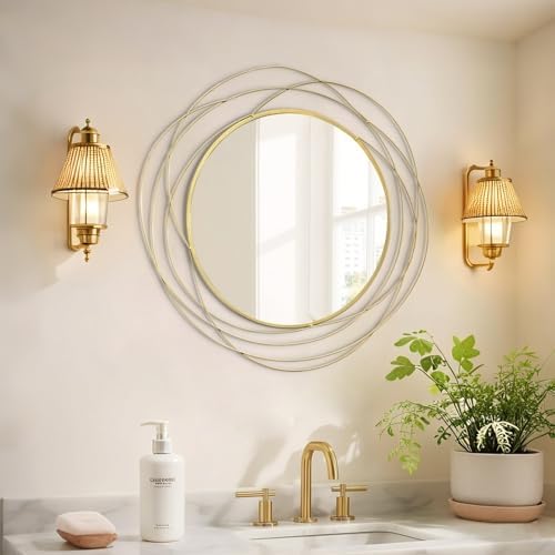 HQiJun Round Wall Mirror by HQiJun