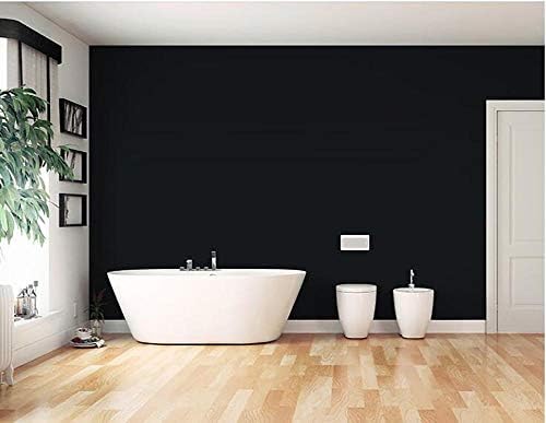 Yasinet Peel and Stick Wallpaper Black Wallpaper Black Contact Paper Modern - Image 6