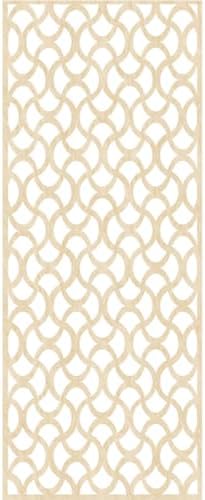 Resort Decorative Pierced Fretwork Wood Wall Panels, 23 3/8"W x 59 3/8"H x 3/8"T - Image 2