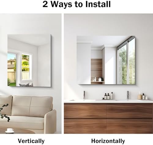 CILIBER Frameless Mirror, 30x36 Mirrors - Image 5