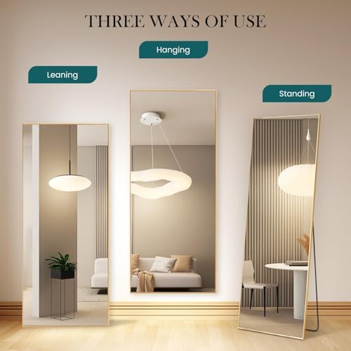DUMOS 64"x21" Full Length Mirror, Full Body Mirror - Image 6