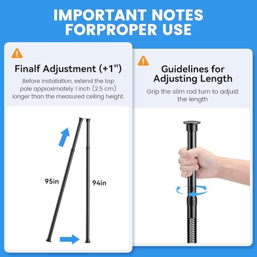 Adjustable Shower Caddy Tension Pole: Rustproof Corner Bathroom Shelves - Image 4
