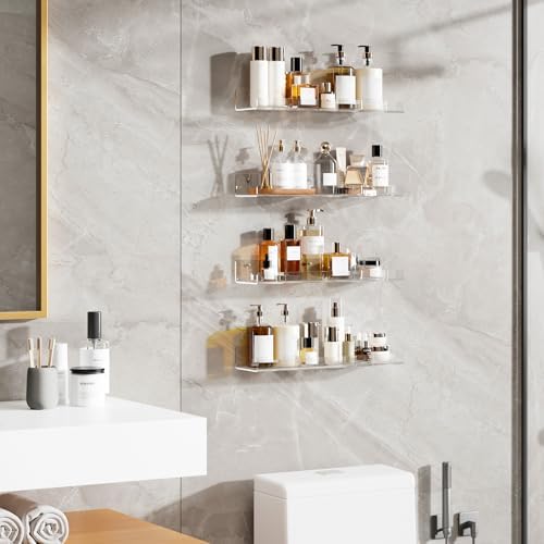 Dooiclear 4 Pack Floating Shelves - Image 2