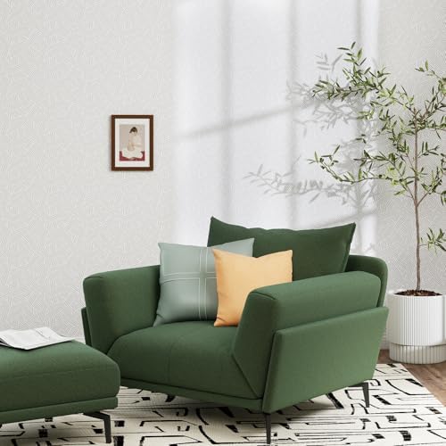 Timeet Modern Geometric Peel and Stick Wallpaper 17.3" x 78.7" Gray Stripe - Image 6
