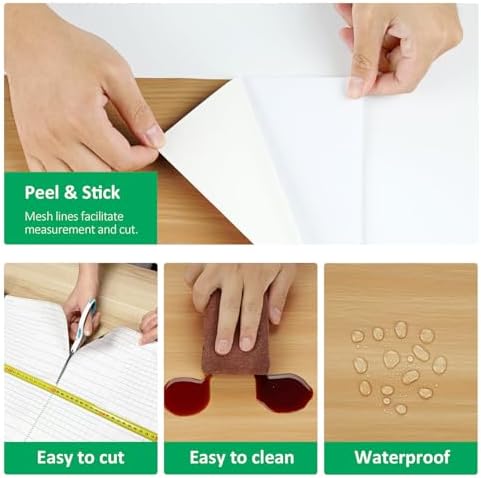 Light Brown Wood Grain Contact Paper Peel and Stick Natural Oak Wallpaer - Image 6