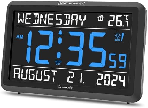 DreamSky Large Digital Clock by DreamSky