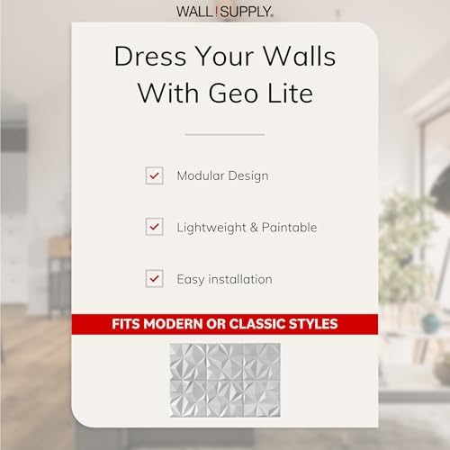Wall!Supply 3D Geo Lite Wall Panels - Image 3