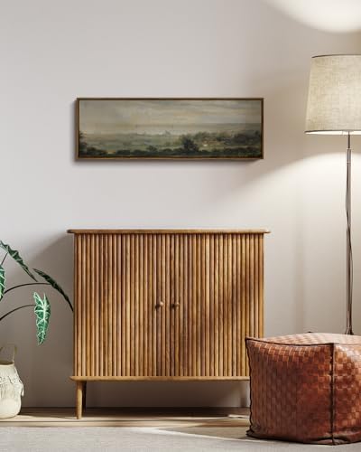 InSimSea Extra Large Framed Wall Art, Wild Field Sky Prints - Image 3