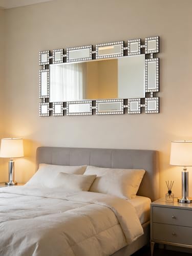 Large 47"x24" Decorative Mirror - Image 5