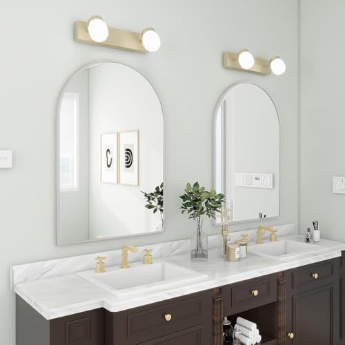BEAUTYPEAK 26"x38" Arch Bathroom Wall Mirror - Image 6