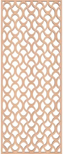Resort Decorative Pierced Fretwork Wood Wall Panels, 9 3/8"W x 24 3/8"H x 3/8"T - Image 2