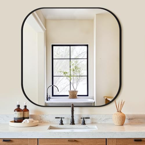 30" x 30" Bathroom Vanity Mirror by Unknown