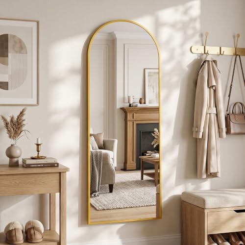 Antok 58"x20" Arched Full Length Mirror - Image 3