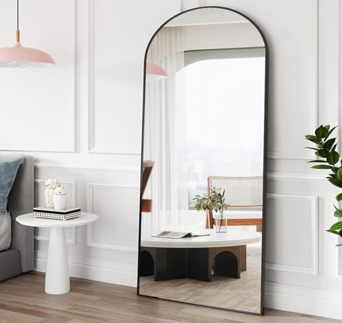 OGCAU 71"x30" Arched Full Length Mirror, Floor Full Body Mirror - Image 2