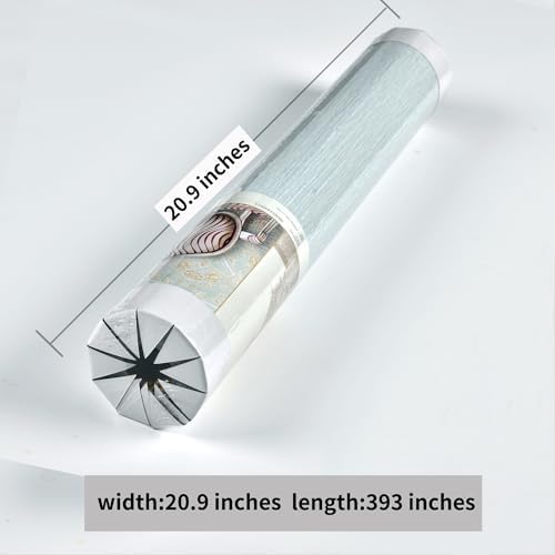 Haimin Grasscloth Wallpaper Peel and Stick 20.9"x 393" Fabric Contact Paper - Image 2