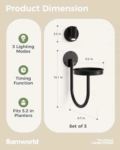 Bamworld Wall Plant Holder - Image 5