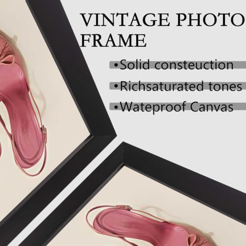 Pink Heel Leopard Posters Trendy Bow Leopard Heels Canvas Wall Art Coquettish - Image 3
