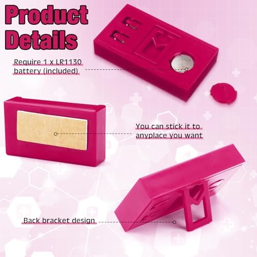 Frienda 6 Pieces Mini Small Digital Clock Stick On - Image 3