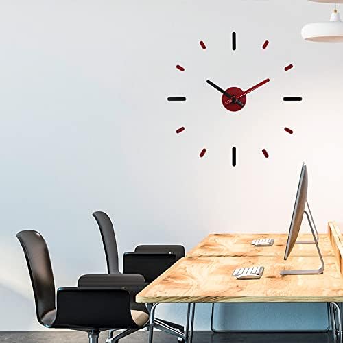 Presentime Large Frameless DIY Wall Clock - Image 6