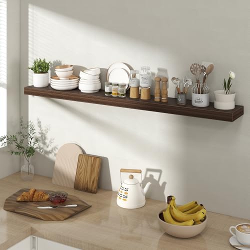 Acovy 48 Inch Floating Shelves for Wall 1 Pack, Wall Mounted Floating Shelf - Image 2