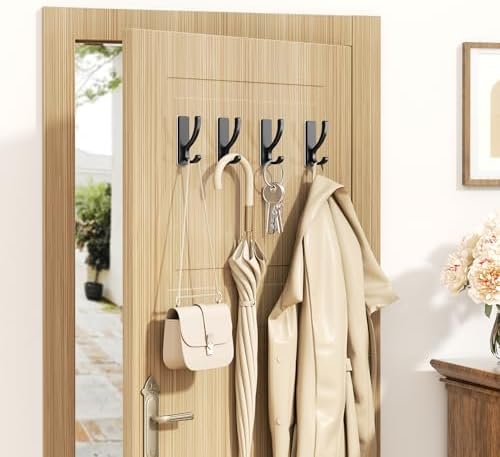 pickpiff Adhesive Wall Hooks for Coat/Towel, Hold 13LB - Image 7