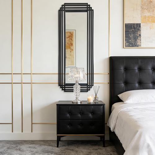 55"x22" Rectangle Decorative Wall Mirror - Image 5