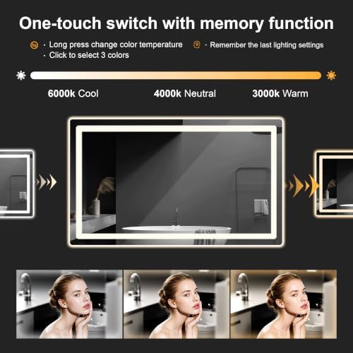 TRAHOME LED Bathroom Vanity Mirror - Image 5