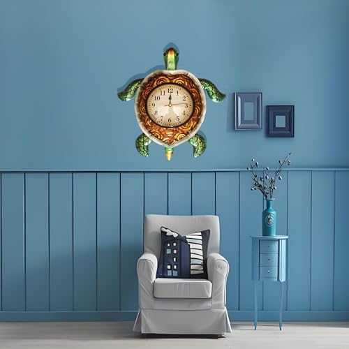 TXYS Turtles Wall Clock Turtle Decor - Image 4