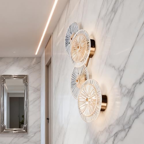 Fandian LED Light Modern Brass Wall Sconce - Image 5