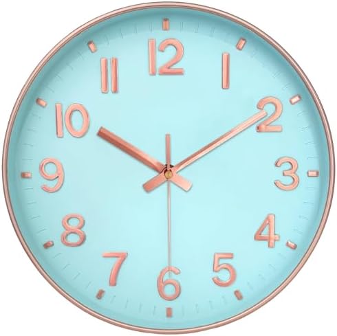 14Inch Silent Analog Wall Clock Non Ticking Clocks by MABPEDO