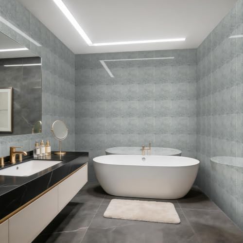 GRITHOME 60PCS Peel and Stick Backsplash Shower Tile, Easy DIY in Minutes - Image 2