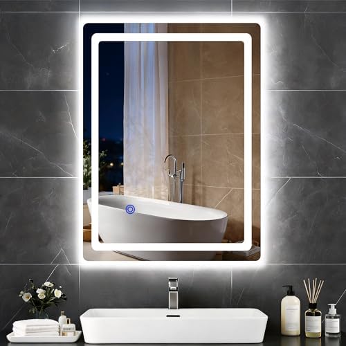 20“ x 28” LED Smart Mirror for Bathroom, Rectangle Mirror by Aurogskytractorattachments