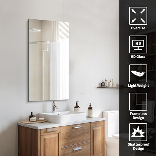 CILIBER Frameless Mirror, 20x40 Mirrors - Image 5