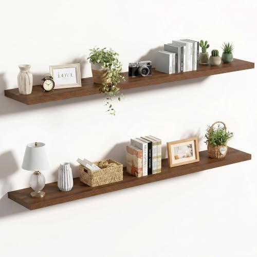 Vivelove 10 Inch Deep Floating Shelves by VIVELOVE