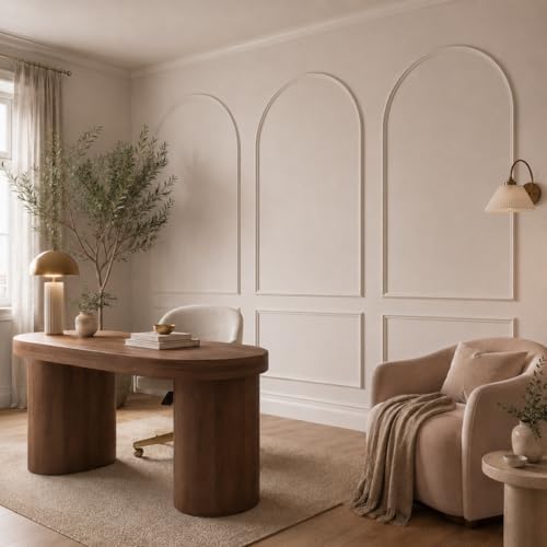 Colingmill 3 Set 32 x 94 Inch Arch Wall Molding Kit Peel Stick wall Panels - Image 3