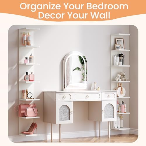 upsimples 7-Tier Floating Wall Shelf - Image 4