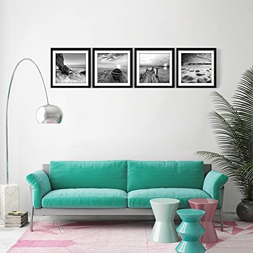 ENGLANT-4 Panels Set Framed Canvas Print - Image 2