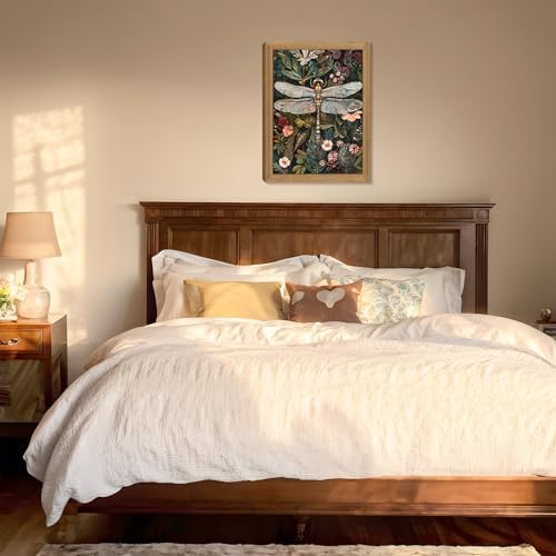 Framed Vintage 3D Textured Wall Art - Image 4