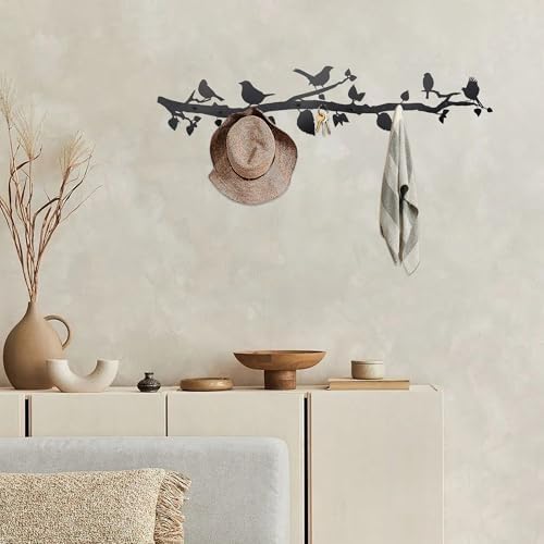 Tree Branch Wall Mounted Coat Rack - Image 3