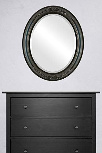 OVALCREST Oval Beveled Wall Mirror - Image 3