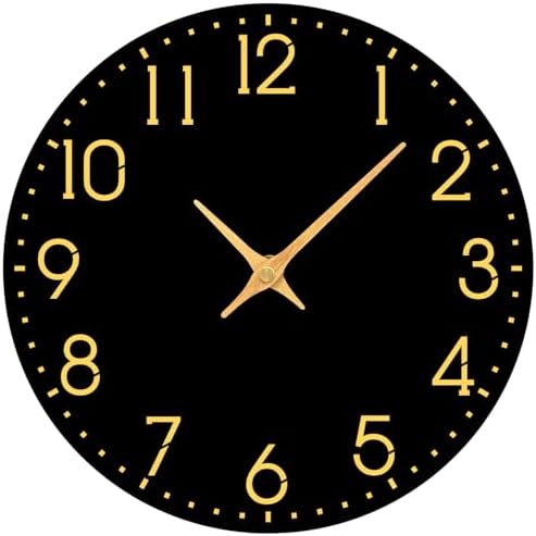 12 Inch Wall Clock Battery Operated by wallclock