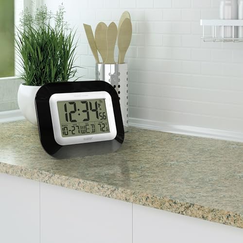 La Crosse Technology Atomic Wall/Table Clock, 7.2-inch H x 8.95-inch W x - Image 5