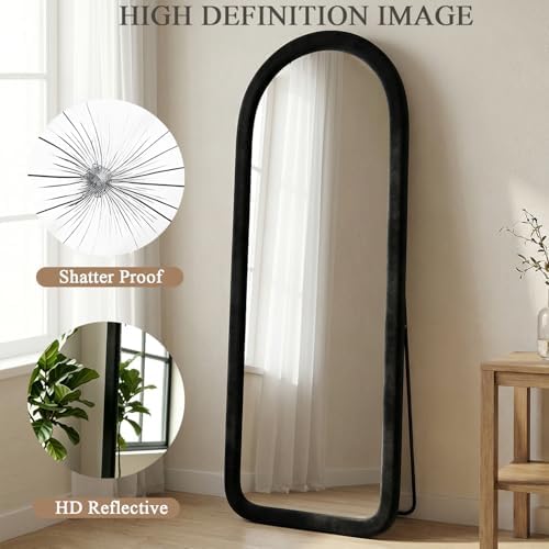 Full Length Mirror 56"x20" Arch Floor Mirror - Image 4