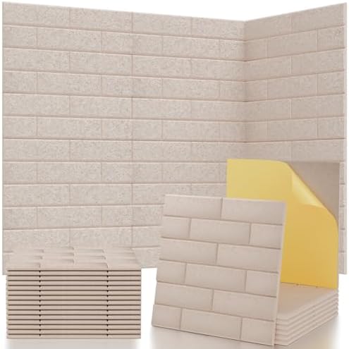 15 Pack Brick Acoustic Panels by CluluticAcousticPanels