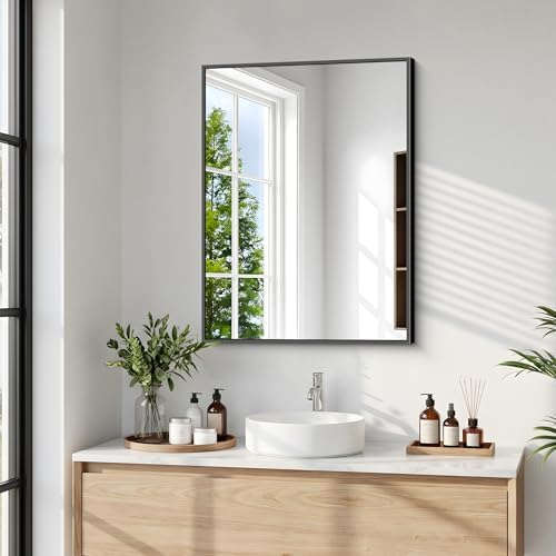 BONEWEI Bathroom Mirror, 20x24 inch Wall Mirror - Image 2