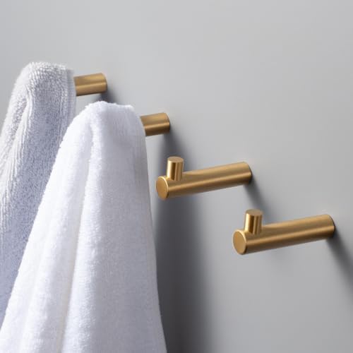 YANGQIHOME Pack of 4, Coat Hook Hangers Wall Mounted - Image 2