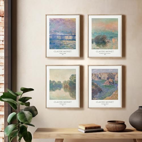 EVOLE HOME Claude Monet Giclée Art Print Set - Image 2
