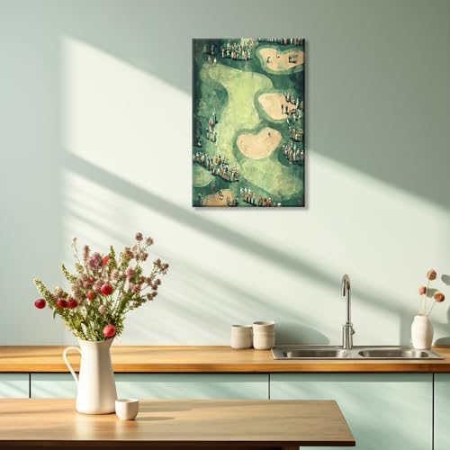 Vinatge Golf Wall Art Green Sports Posters Man Cave Room Decor Trendy Golf - Image 2