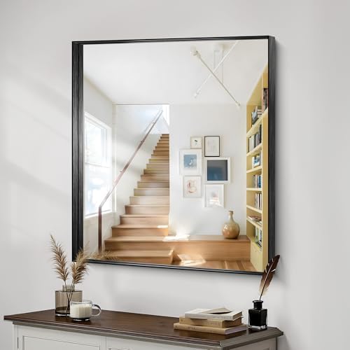 CIRCUMI Black Bathroom Mirror - Image 5