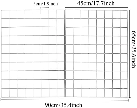 2 Pack Large Wall Grid Panels - Image 3